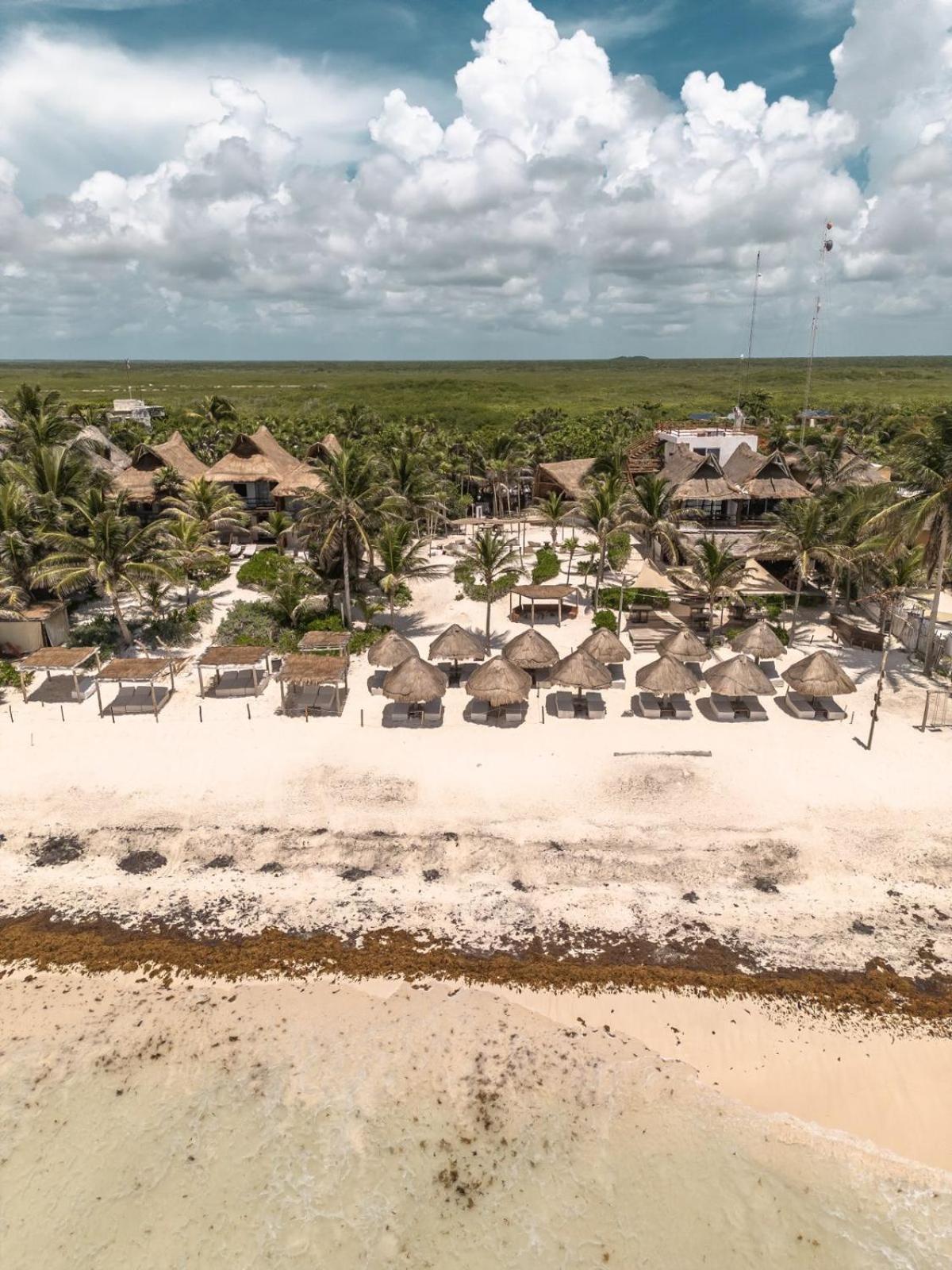 Niken Beachfront Tulum Hotel Exterior photo